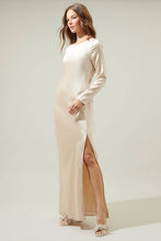 Load image into Gallery viewer, Sugarlips Romantic Spotlight Open Back Satin Dress