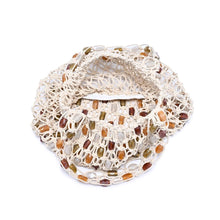 Load image into Gallery viewer, Asher Open Knit Beaded Tote