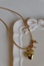 Load image into Gallery viewer, Katie Waltman Heart Locket Charm Necklace