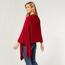 Load image into Gallery viewer, Lightweight Poncho - Red