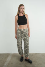Load image into Gallery viewer, Aaron & Amber Leopard Relaxed Fit Pull-on Pant