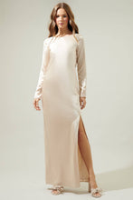 Load image into Gallery viewer, Sugarlips Romantic Spotlight Open Back Satin Dress