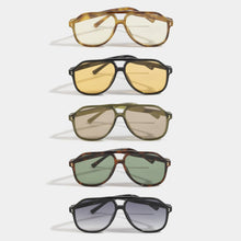 Load image into Gallery viewer, Retro Navigator Aviator Sunglasses With Tinted Lens