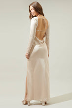 Load image into Gallery viewer, Sugarlips Romantic Spotlight Open Back Satin Dress