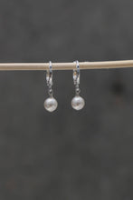 Load image into Gallery viewer, Katie Waltman Mini Pearl Drop Huggies