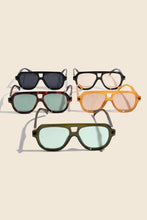 Load image into Gallery viewer, Thick Double Bridge Aviator Sunglasses