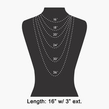 Load image into Gallery viewer, Semi Precious Stone Rondelle Bead Necklace