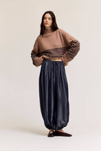 Load image into Gallery viewer, Grade & Gather Satin Harem Pants