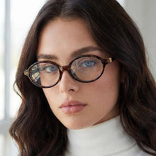 Load image into Gallery viewer, Oval Blue Light Filter Sunglasses