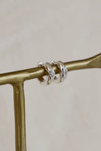 Load image into Gallery viewer, Katie Waltman Aurum Silver Hoops