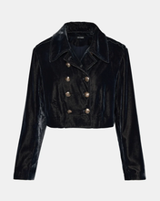 Load image into Gallery viewer, Steve Madden Tonia Velvet Button Blazer