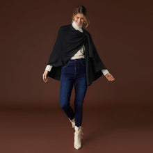 Load image into Gallery viewer, Kiara Pull Thru Wrap Poncho
