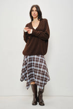 Load image into Gallery viewer, Pretty Garbage V-Neck Ballet Sweater Top
