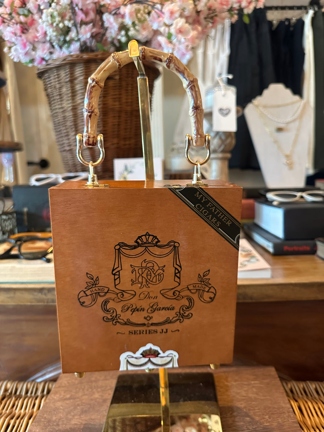 Handmade Cigar Box Purse