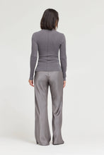 Load image into Gallery viewer, Grade &amp; Gather Flare Bias Satin Pant
