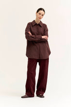 Load image into Gallery viewer, Grade &amp; Gather Stripe Loose Fit Button-down
