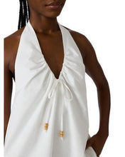 Load image into Gallery viewer, Steve Madden Adana Halter Eyelet Beaded Dress
