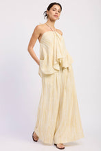 Load image into Gallery viewer, Emory Watercolor Linen Wide Leg Pant

