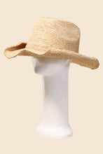Load image into Gallery viewer, Raffia Straw Braided Hat
