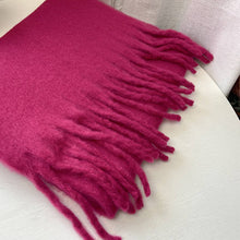 Load image into Gallery viewer, Oversized Fringe Blanket Scarf
