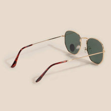 Load image into Gallery viewer, Polarized Hexagon Metal Frame Aviator Sunglasses
