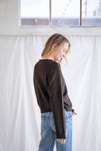 Load image into Gallery viewer, Soft Lightweight Chocolate Piper Cardigan
