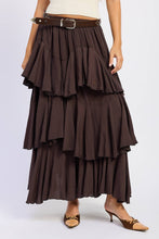 Load image into Gallery viewer, Emory Park Maxi Ruffle Tiered Skirt
