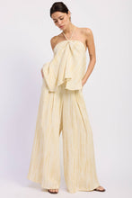 Load image into Gallery viewer, Emory Linen Watercolor Halter Tank Top

