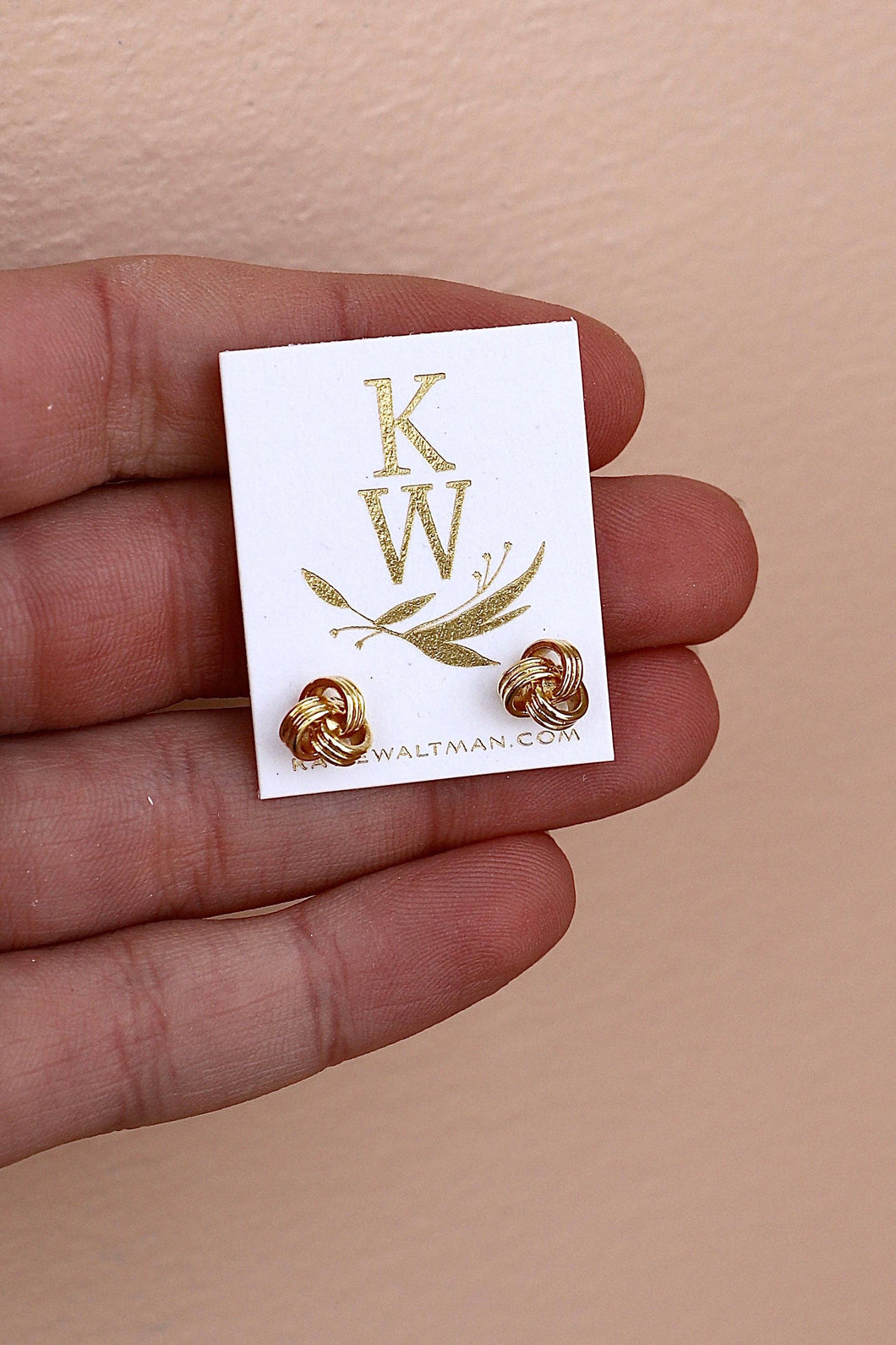 Katie Waltman Knot Studs