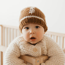 Load image into Gallery viewer, Football Beanie Game Day Hat Baby &amp; Kids
