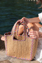 Load image into Gallery viewer, Liv Woven Tote- Natural
