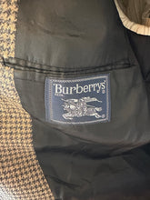 Load image into Gallery viewer, Vintage Burberry Houndstooth Men’s Wool Blazer
