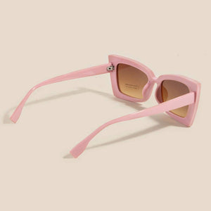 Thick Cat Eye Frame Sunglasses
