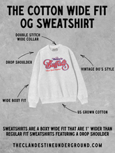 Load image into Gallery viewer, Three Little Fish Boxy Cotton 90's Sweatshirt
