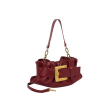 Load image into Gallery viewer, Slouchy Square Buckle Flap Shoulder Bag
