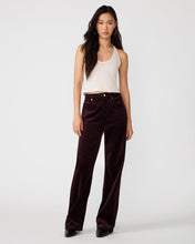 Load image into Gallery viewer, Steve Madden Sydnee Velvet Wide Leg Pant
