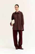 Load image into Gallery viewer, Grade &amp; Gather Stripe Loose Fit Button-down
