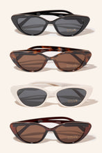 Load image into Gallery viewer, Narrow Cat Eye Frame Sunglasses
