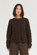 Load image into Gallery viewer, Grade &amp; Gather Wide Cable Knit Sweater
