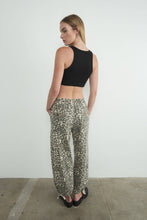Load image into Gallery viewer, Aaron &amp; Amber Leopard Relaxed Fit Pull-on Pant
