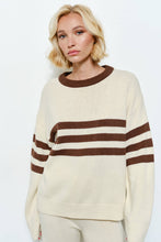 Load image into Gallery viewer, Pretty Garbage Otto Striped Knit Sweater
