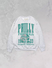 Load image into Gallery viewer, 90&#39;s Philadelphia Football Oversized 90&#39;s Sweatshirt
