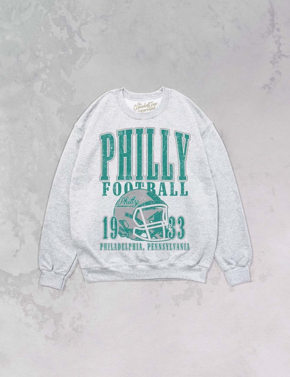 90's Philadelphia Football Oversized 90's Sweatshirt