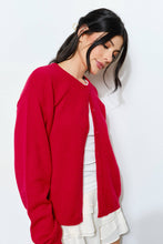 Load image into Gallery viewer, Pretty Garbage Lightweight Oversized Cardigan
