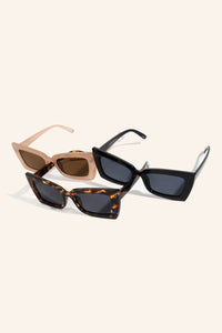 Rectangular Acetate Sunglasses