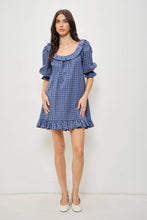 Load image into Gallery viewer, Pretty Garbage Cotton Gingham Babydoll Dress
