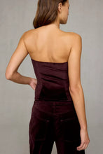 Load image into Gallery viewer, Steve Madden Dawnette Strapless Peplum Top
