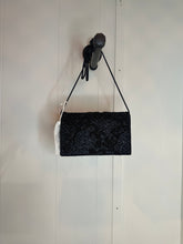 Load image into Gallery viewer, Vintage Beaded Black Crossbody Bag
