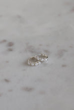 Load image into Gallery viewer, Katie Waltman Silver Mini Pearl Hoops
