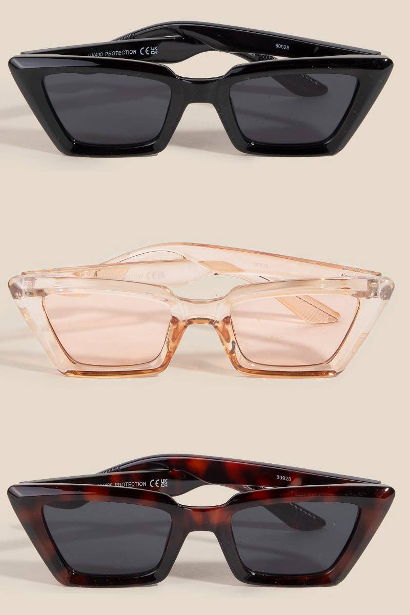 Cat Eye Rectangle Sunglasses